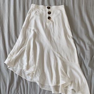 Zara button skirt